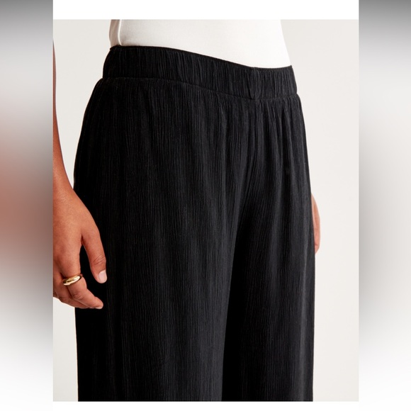 Abercrombie crinkle textured pull on pants size SL - Picture 4 of 6